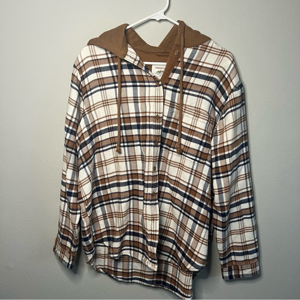 American Eagle Flannel Shacket